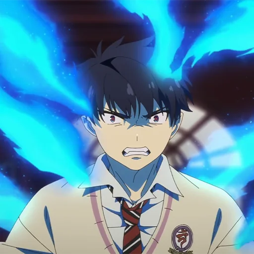🔥 Стикер «Rin Okumura» для Telegram