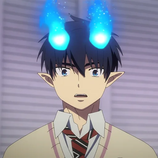 🔥 Стикер «Rin Okumura» для Telegram