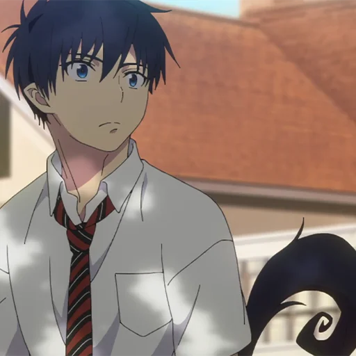 🔥 Стикер «Rin Okumura» для Telegram