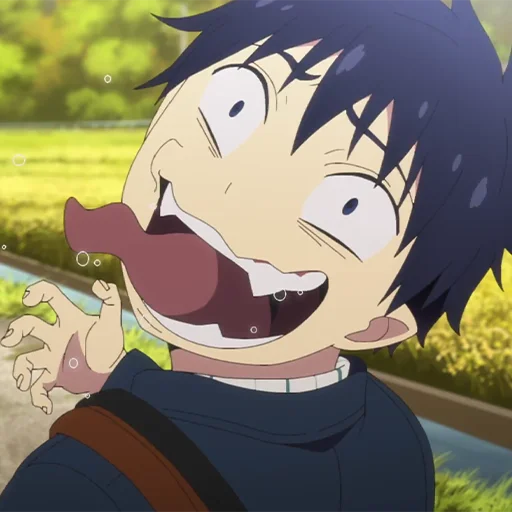 🔥 Стикер «Rin Okumura» для Telegram