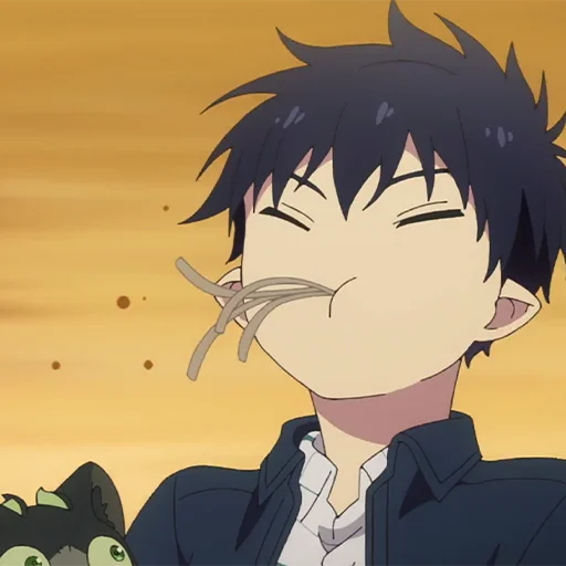 🔥 Стикер «Rin Okumura» для Telegram