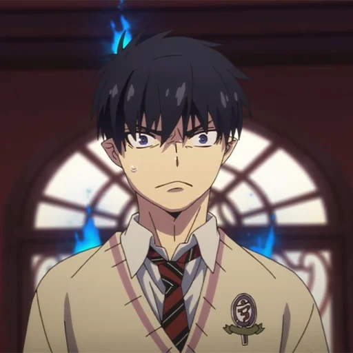 🔥 Стикер «Rin Okumura» для Telegram