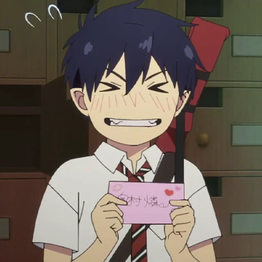 🔥 Стикер «Rin Okumura» для Telegram