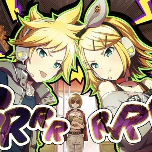 🍌 Стикер «Kagamine Rin Len» для Telegram