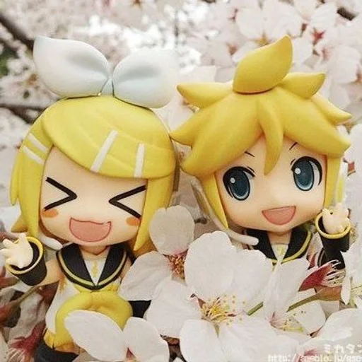 🍊 Стикер «Kagamine Rin Len» для Telegram