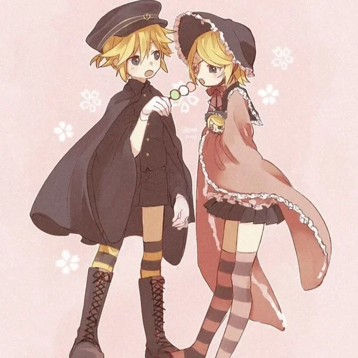 🍌 Стикер «Kagamine Rin Len» для Telegram