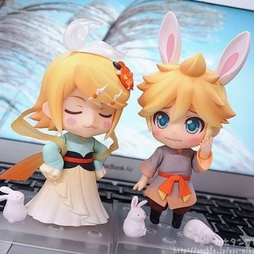🍊 Стикер «Kagamine Rin Len» для Telegram