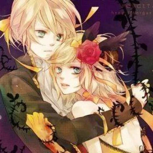 🍌 Стикер «Kagamine Rin Len» для Telegram