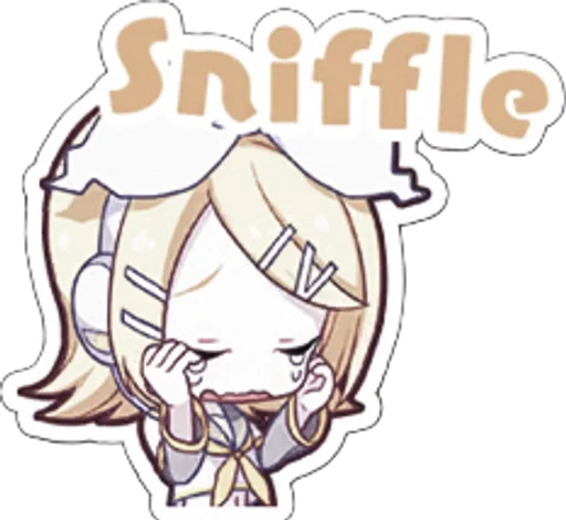 🥧 Стикер «Kagamine Rin» для Telegram