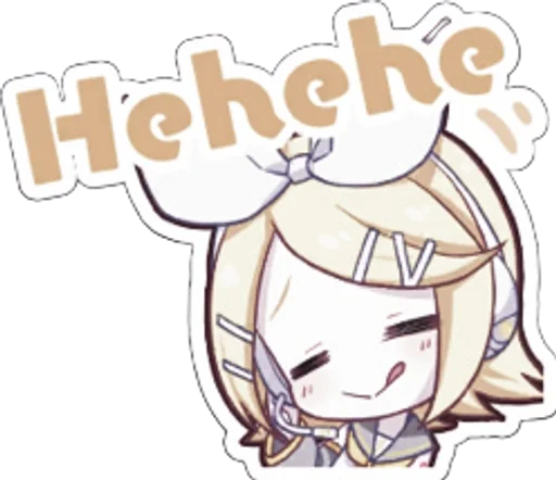 🥧 Стикер «Kagamine Rin» для Telegram