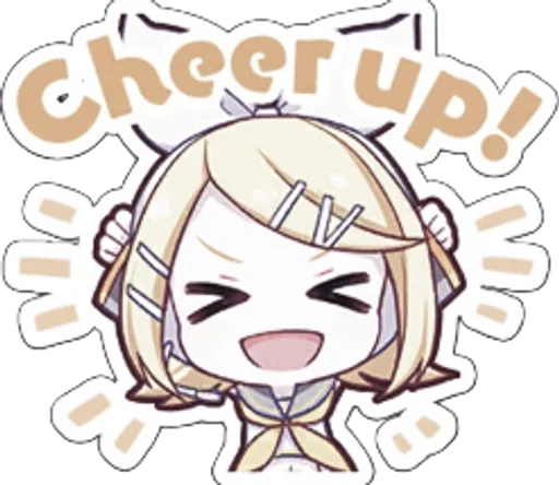 🥧 Стикер «Kagamine Rin» для Telegram