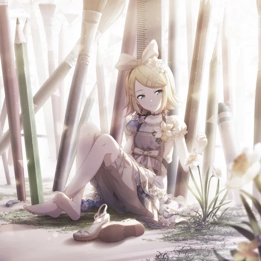🥧 Стикер «Kagamine Rin» для Telegram
