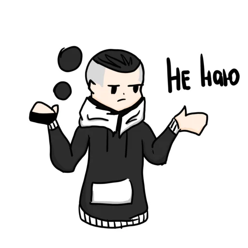 🤷‍♂ Стикер «Rino» для Telegram