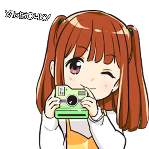 📷 Стикер «Рин-тян» для Telegram