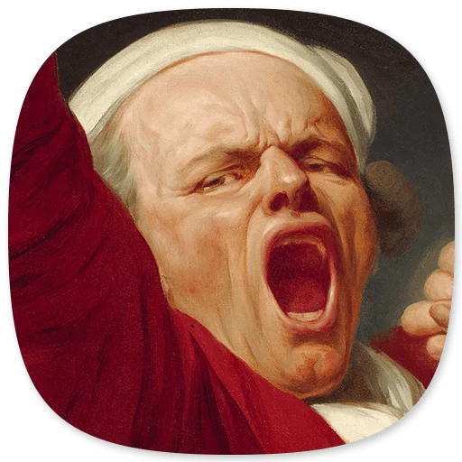 🥱 Стикер «Riposte» для Telegram