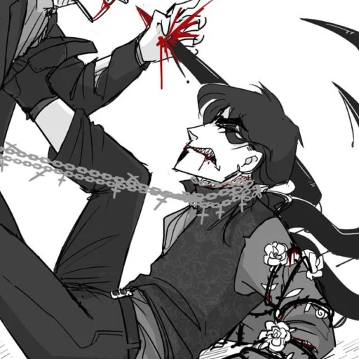 🦷 Стикер «boyfriend to death» для Telegram