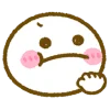 🤔 Эмодзи «cute smiley» для Telegram