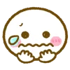 😥 Эмодзи «cute smiley» для Telegram