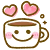 ☕️ Эмодзи «cute smiley» для Telegram