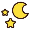 🌙 Эмодзи «Ririimoji 4» для Telegram