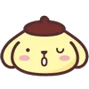 😉 Эмодзи «pompompurin» для Telegram
