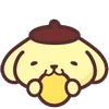 😋 Эмодзи «pompompurin» для Telegram