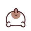 🍑 Эмодзи «pompompurin» для Telegram