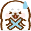 ❌ Эмодзи «fluffy ba» для Telegram