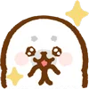 🤩 Эмодзи «fluffy ba» для Telegram