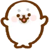 💃 Эмодзи «fluffy ba» для Telegram