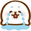 😭 Эмодзи «fluffy ba» для Telegram