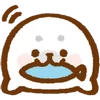 😋 Эмодзи «fluffy ba» для Telegram