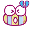 😭 Эмодзи «keroppi in love» для Telegram