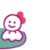 🍃 Эмодзи «keroppi in love» для Telegram