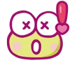 ❗️ Эмодзи «keroppi in love» для Telegram