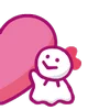 🩷 Эмодзи «keroppi in love» для Telegram