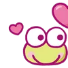 💗 Эмодзи «keroppi in love» для Telegram