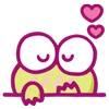 🥰 Эмодзи «keroppi in love» для Telegram