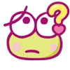 🤔 Эмодзи «keroppi in love» для Telegram