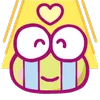 😭 Эмодзи «keroppi in love» для Telegram