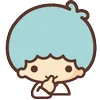 🤫 Эмодзи «little twin stars» для Telegram
