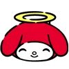 😇 Эмодзи «red hood melody» для Telegram