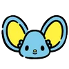 🐭 Эмодзи «red hood melody» для Telegram