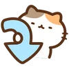 ⤵️ Эмодзи «calico kitty» для Telegram