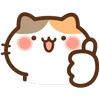 👍 Эмодзи «calico kitty» для Telegram