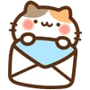 💌 Эмодзи «calico kitty» для Telegram
