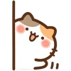 👀 Эмодзи «calico kitty» для Telegram