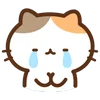 😭 Эмодзи «calico kitty» для Telegram