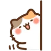 👀 Эмодзи «calico kitty» для Telegram