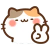 ✌️ Эмодзи «calico kitty» для Telegram